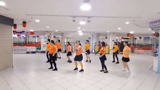 Guide Me Home Line Dance - Demo By D&#39;Sisters &amp; Friends LDG @Adel #linedance
