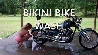 Bikini Motorcycle Wash Bikini Bike Wash