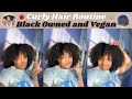 Full WASH DAY Using Black-Owned Vegan Natural Hair Products | ECOSLAY review