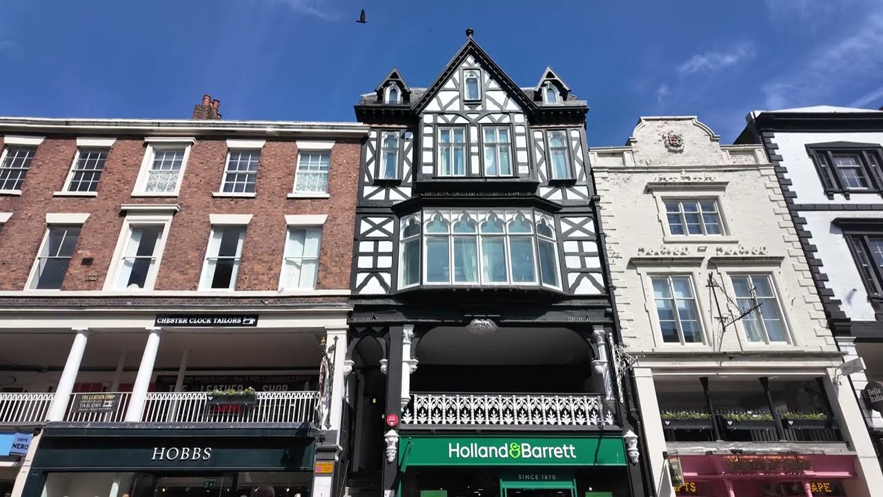 Chester City Centre Including The River