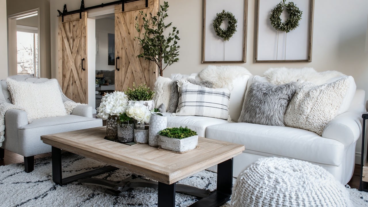 Why Modern Farmhouse Winter Decor Is Still Trending in 2026 Design Ideas