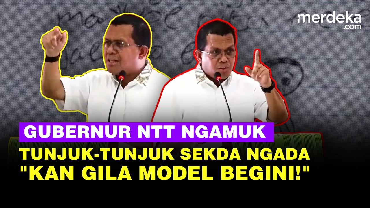 Gubernur NTT Marah Besar Semprot Pemda Ngada Soal Viral Bocah SD Miskin Tak Mampu Beli Buku