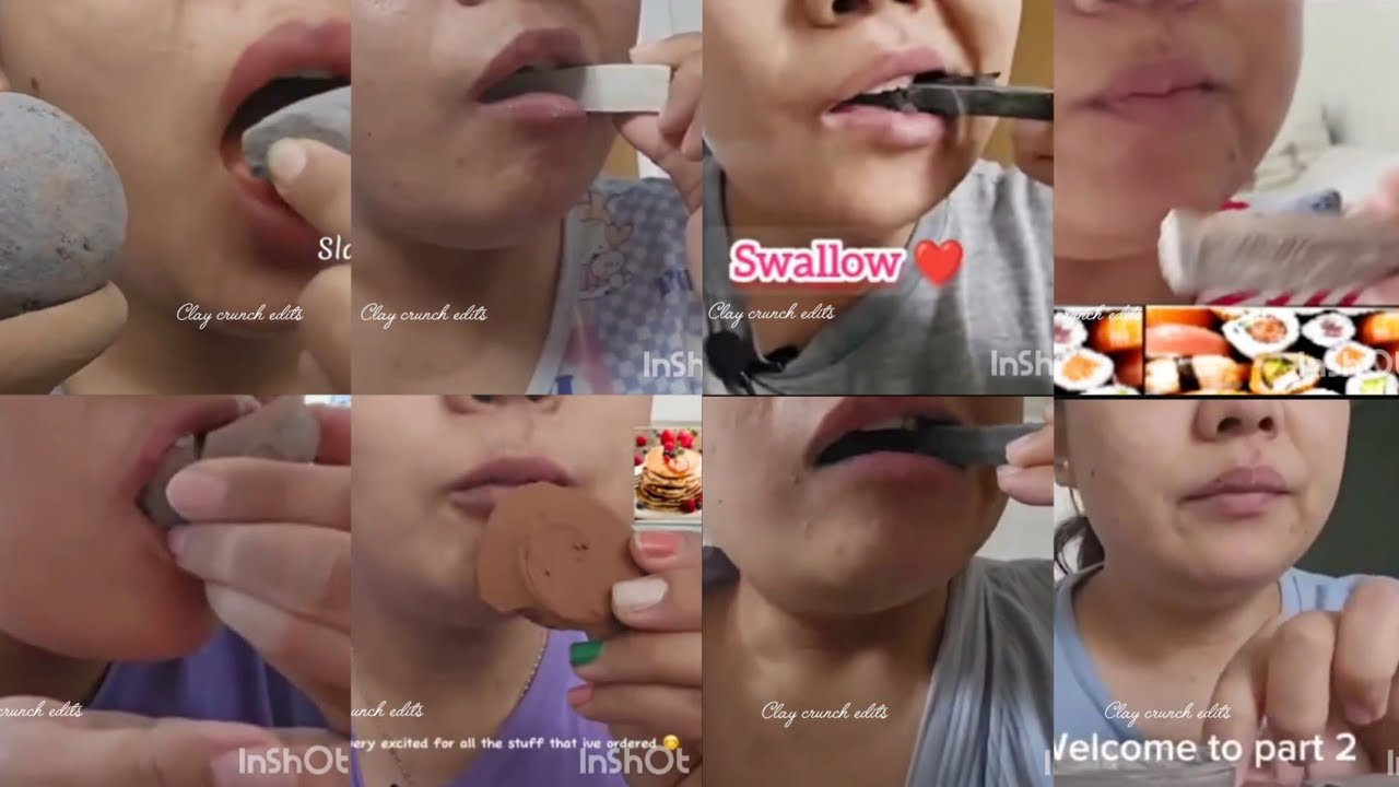 Slate cruncher | slate bar claypot cookies crunch | asmr crunch 