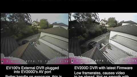 EV100DVR VS EV200D DVR