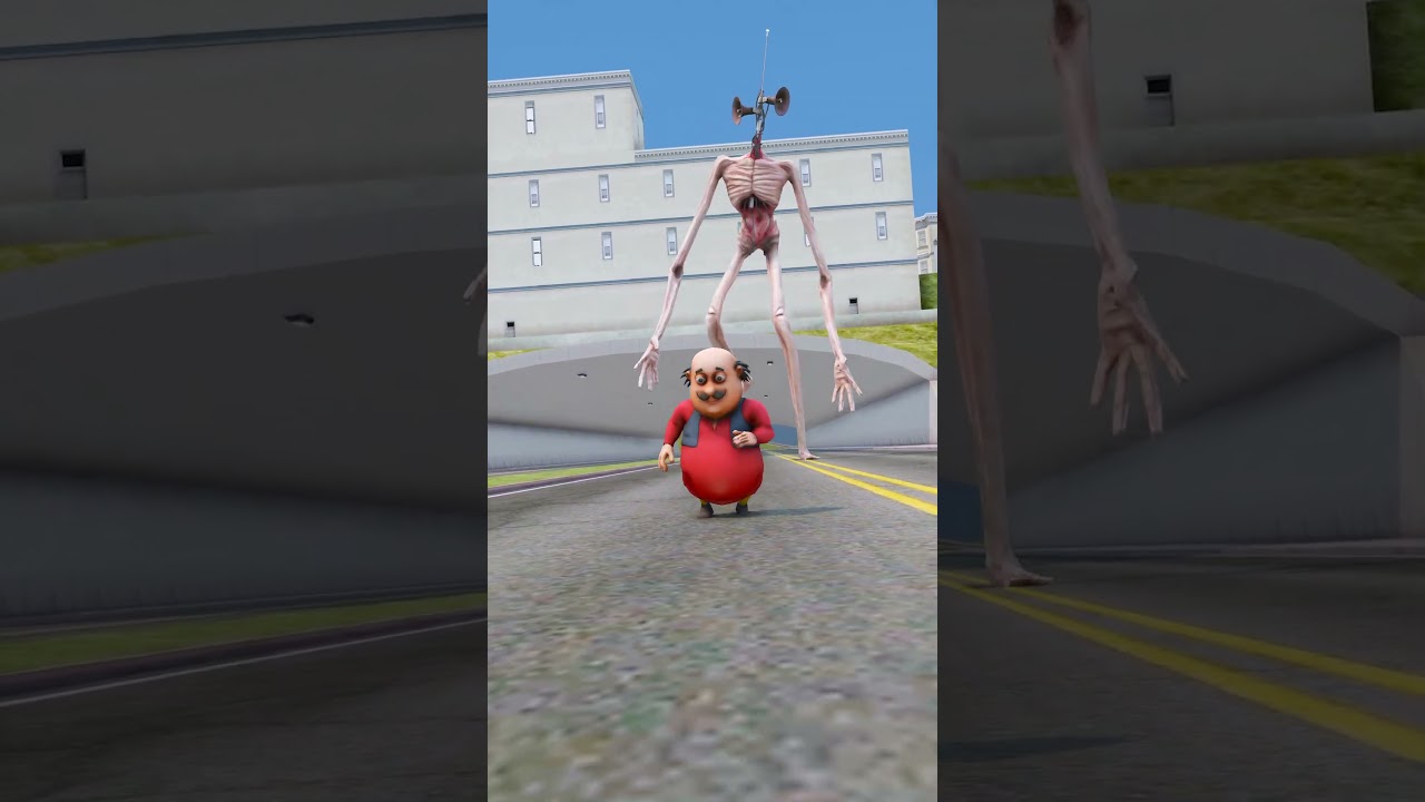 Spider man Motu Patlu vs Siren Head bhoot wala galli Marvel Animation