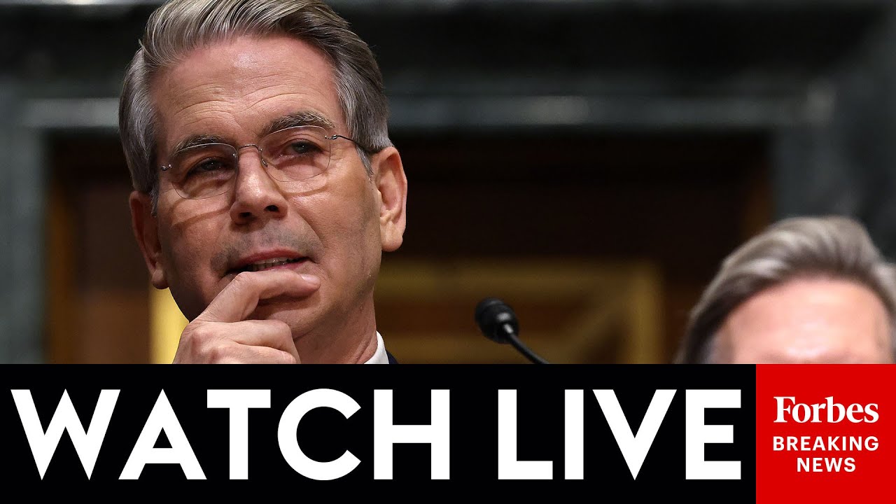 WATCH LIVE: Treasury Sec. Scott Bessent Testifies Before House Financial Services Committee