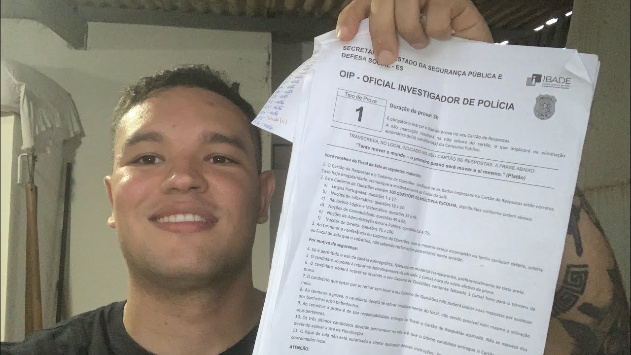 PC ES: minhas impressões sobre a prova! (Difícil)