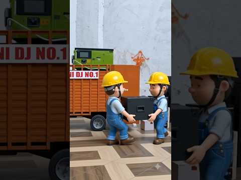 Mini dj workers #minidj #aivideo #ai