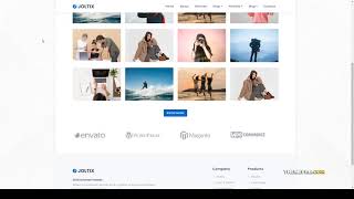 Joltix - Bootstrap 5 Minimal Portfolio and Agency Template designer agency