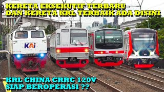 WOW!! The Newest Train Was Crowded at Jakarta's Busiest Juanda Station During a Live Test of the ...