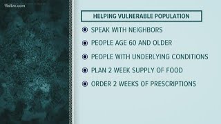 Governor asks Georgians to be considerate of vulnerable population amid coronavirus spread