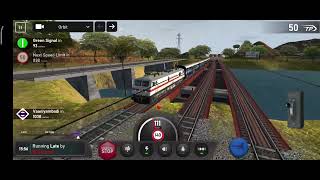 Indian Train Simulator Mission Failed Overspeed Train Cross Station Android Mobile Gameplay 2023 screenshot 4