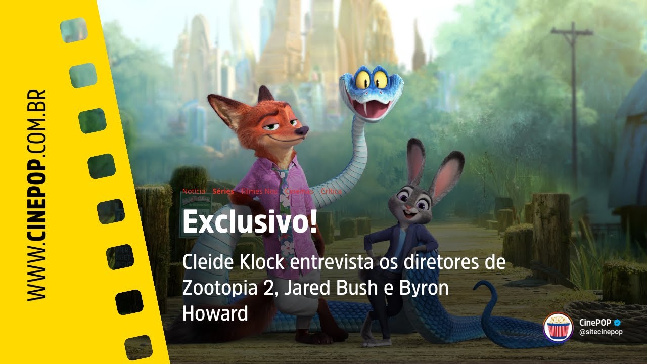 Cleide Klock entrevista os diretores de Zootopia 2, Jared Bush e Byron ...