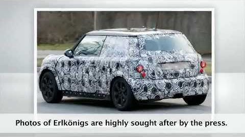 Volkswagen camouflaged prototype with a QR Code