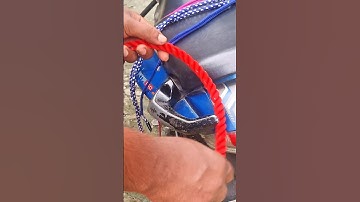 The knot is very easy. #shorts #knotting