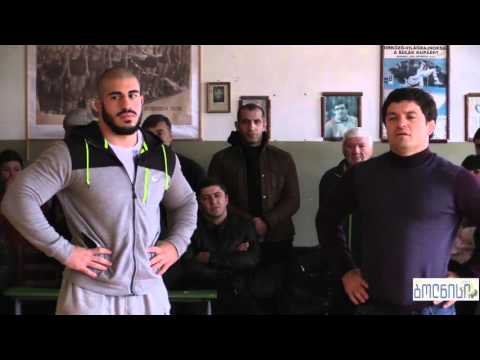 ოლიმპიურმა, მსოფლიო და ევროპის ჩემპიონებმა ბოლნისელ მოჭიდავეებს ვარჯიში-სემინარი ჩაუტარეს