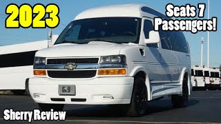 2023 Chevrolet Travel Van - Explorer Vans 7 Passenger | Sherry Review Factory Demo 2024 Explorer Vans 7 Passenger Conversion Van Sherry Review