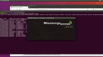 Mission Planner on Ubuntu Linux 16.04