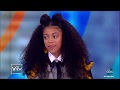 'Mixed-ish' star Arica Himmel on playing young Tracee Ellis Ross in new show | The View