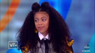 'Mixedish' star Arica Himmel on playing young Tracee Ellis Ross in new show | The View