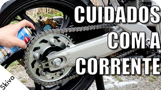 HOW TO LUBRICATE E CONTROL MOTORCYCLE CHAIN