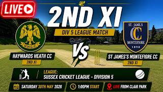 Haywards Heath CC 2nd XI  v St James's Montefiore CC 2nd XI