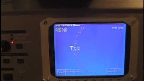 Roland Fantom S Template Setup