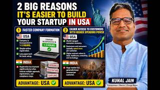 Why Are Thousands of Indian Entrepreneurs Launching in the USA? Two reasons to learn from Kunal Jain