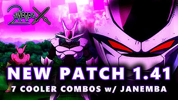 HOW TO PLAY COOLER feat. Janemba: 7 Combos to Get You Started ⚔️ DBFZ 1.41 Guide