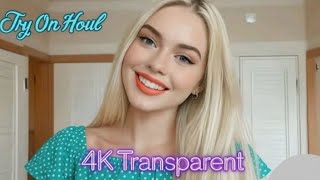 Sheen Transparent Try-On Haul 2025 Mesh Lingerie & Micro Bikinis