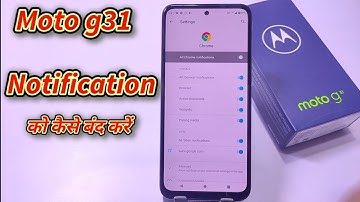 How to Hide & Unhide Notification In Moto G31, Moto G31 notification settings, moto g31 notification