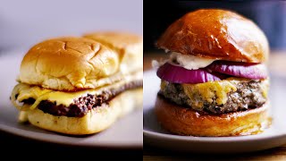 How To Cook A Thick Burger Vs. A Thin Burger
