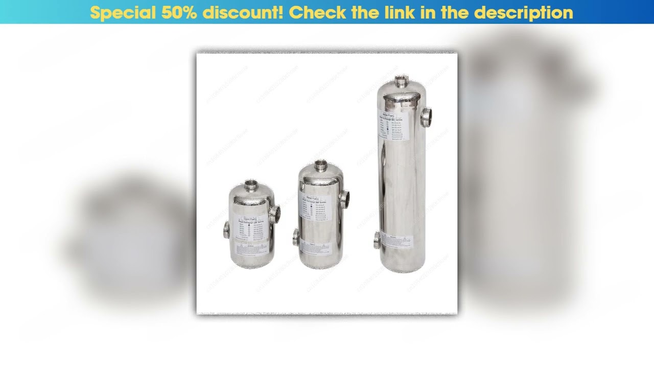 New Arrival 1PCS Hot Sale Swimming Pool Plate and Tube Stainless Steel Heat Exchanger••••••••••••••