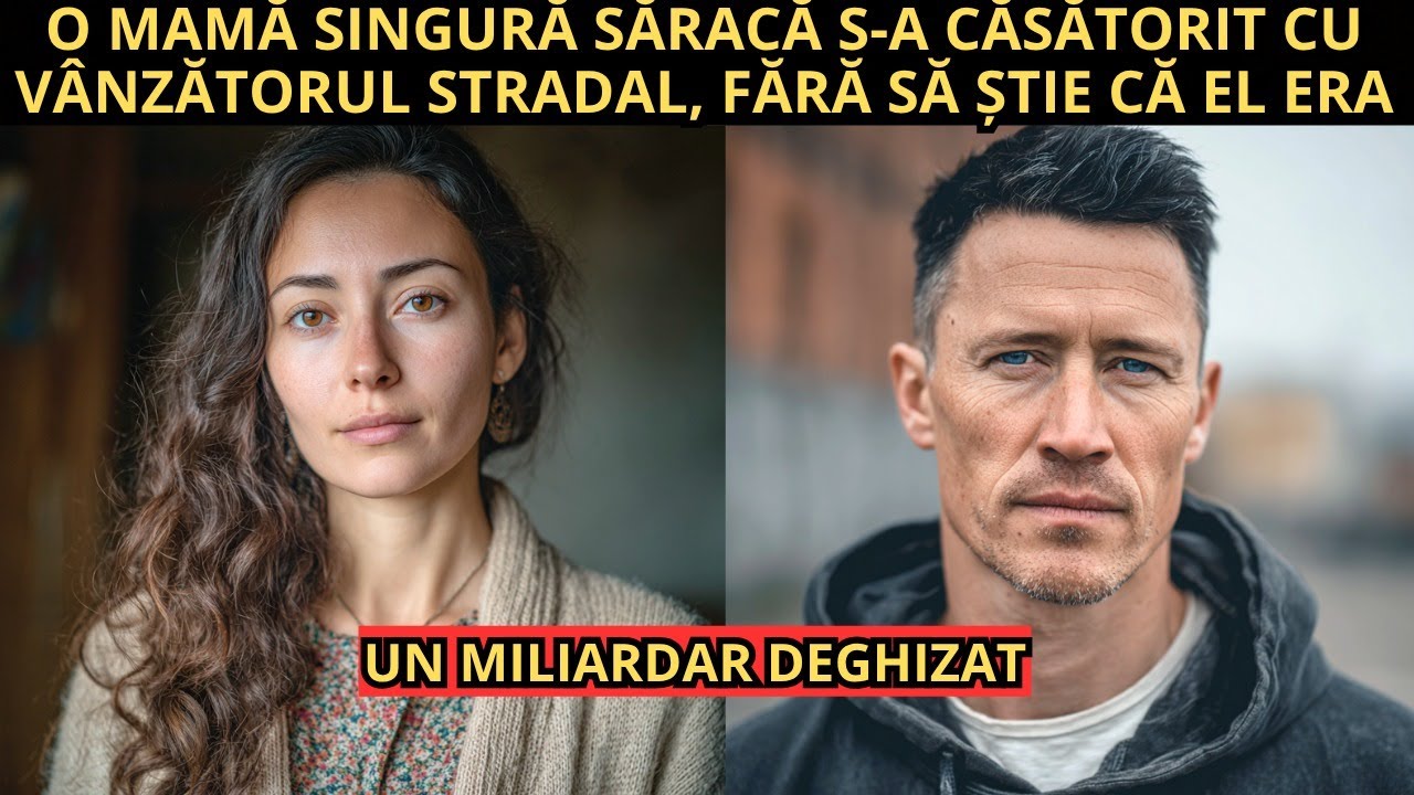 O mamă săracă s-a căsătorit cu un vânzător stradal,fără să știe că el era un MILIARDAR DEGHIZAT REA