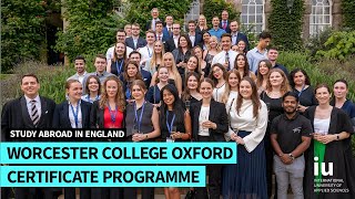 IU in Oxford: The IU Worcester College Oxford Certificate Programme