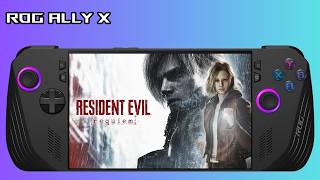 Asus Rog Ally X: Resident Evil 9 Requiem Best Settings Gameplay