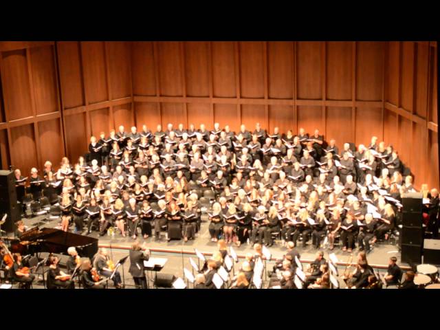 "Ancient Words" with "How Firm a Foundation" arr Mark Hayes--Great Night of Methodist Singing 2015