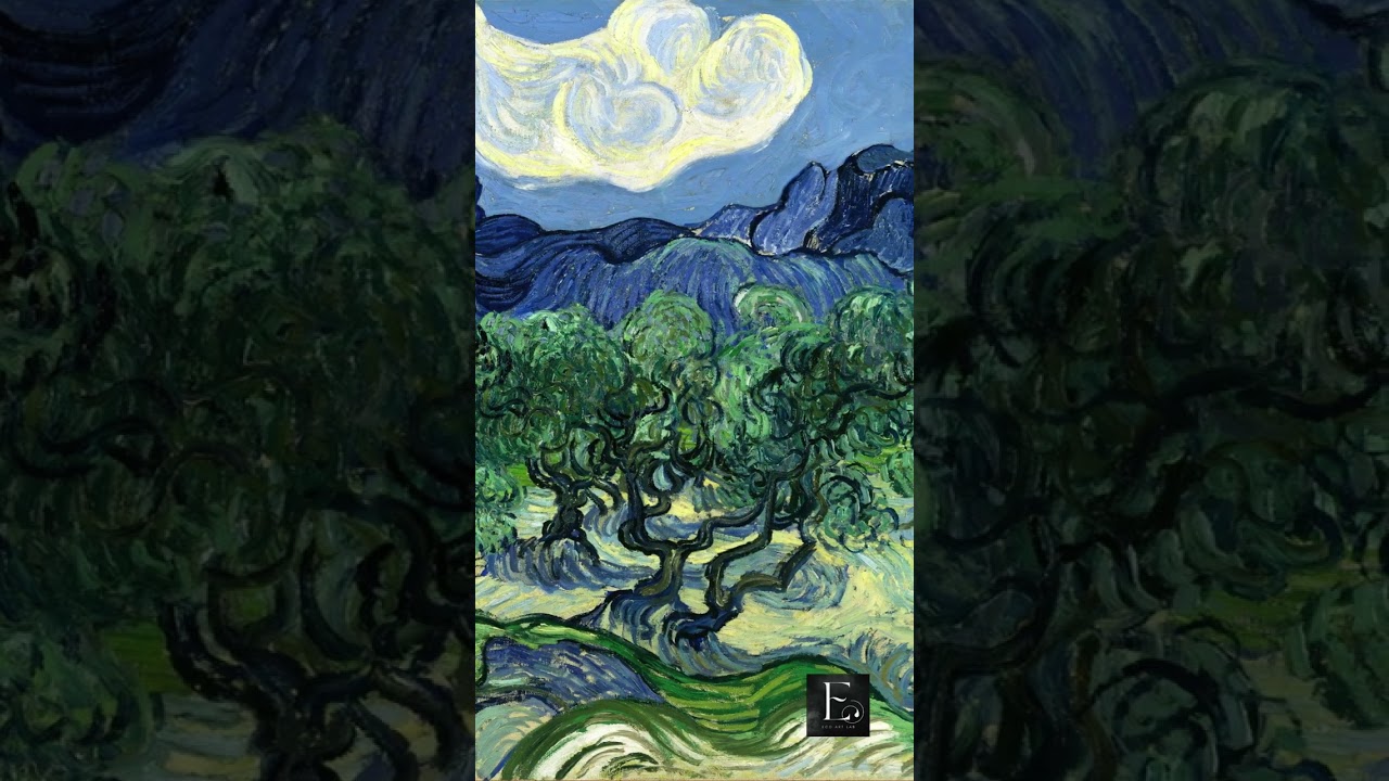 Van Gogh’s Olive Trees - Painted Under a Sharp Summer Sun
