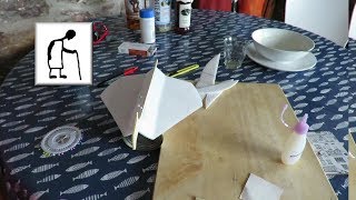 Holiday Project - Pizza Tray Catapult Launch Glider - Build