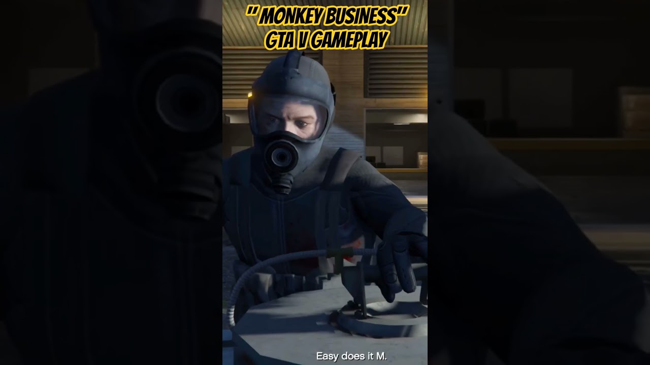 GTA 5 "Monkey Business"🐒Underwater Secret Lab Break-In & Epic Heist |