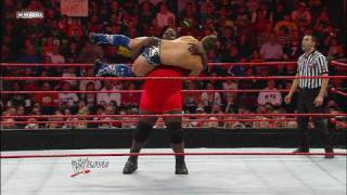 MVP & Mark Henry vs. Unified Tag Champions The Miz & Big