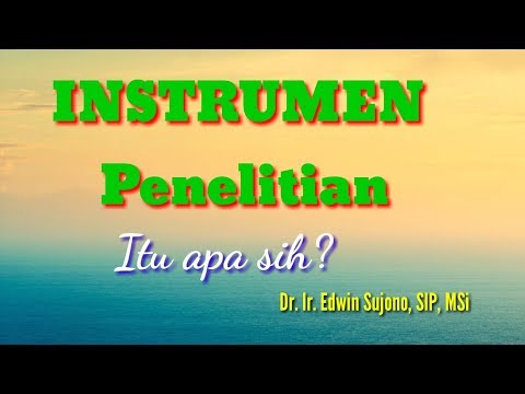 Video: Apa yang dimaksud dengan instrumen standar?