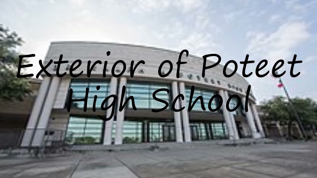 How to pronounce Exterior of Poteet High School in English? YouTube