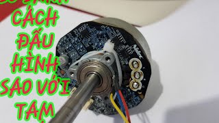 VÌ SAO MOTOR BRUSHLESS THƯỜNG ĐẤU DẠNG HÌNH SAO MÀ KHÔNG PHẢI TAM GIÁC?