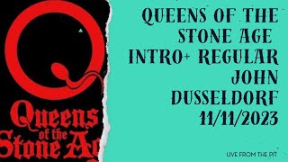 Queens of the Stone Age - Intro + Regular John - Live @ Dusseldorf - 11/11/2023