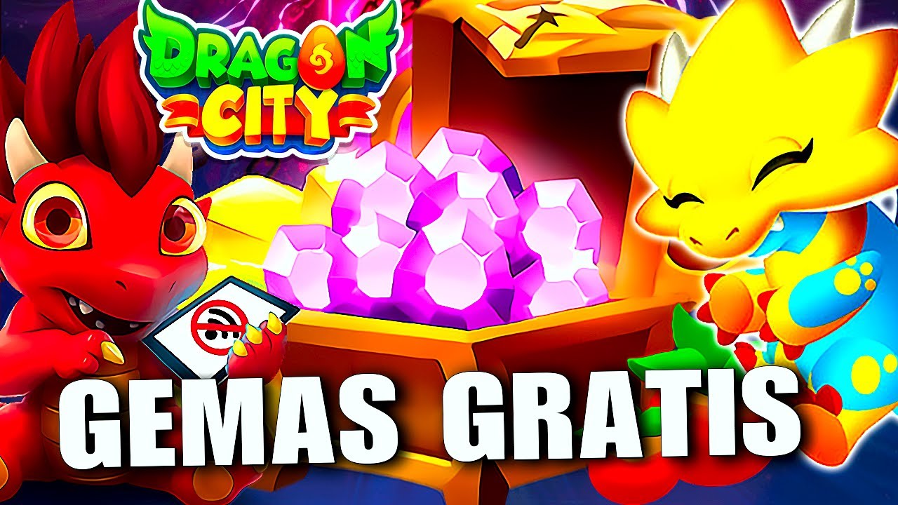 GANA MAS DE 200 GEMAS GRATIS EN DRAGON CITY - YouTube