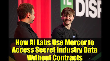 How AI Labs Use Mercor to Access Secret Industry Data Without Contracts