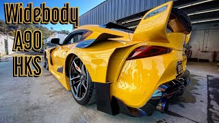 How to install an HKS Widebody on your 2020 Supra A90 - ( Part 2)