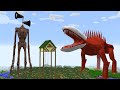 SURVIVING FROM SIREN HEAD AND SKY ARRIVAL in Minecraft 