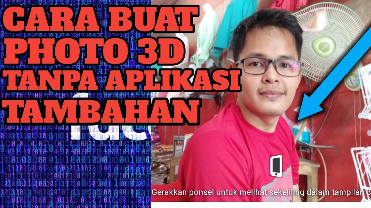 Cara buat  foto 3D Facebook mudah  dan tanpa aplikasi  